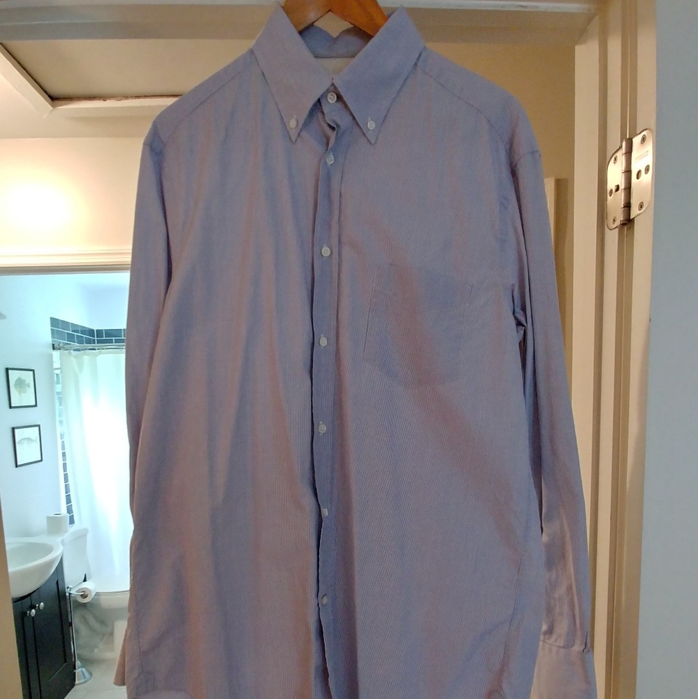 Brunello Cucinelli Micro Graph Check Shirt XL